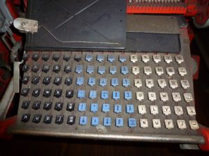 teclado linotipo